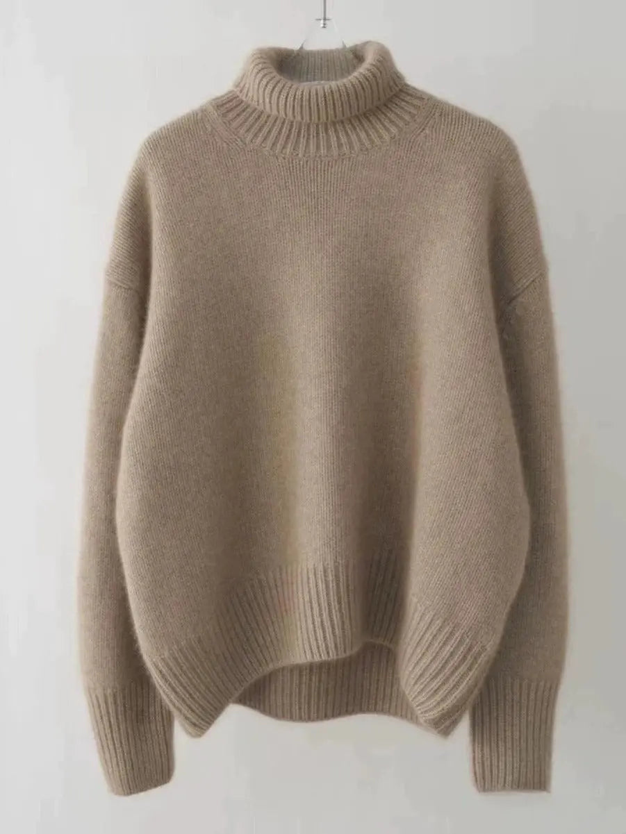 Éloïse | Pull Oversize en Cachemire pour un Luxe Décontracté lunnav