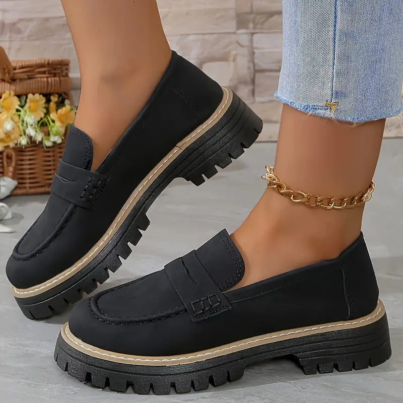 Clara™ | Mocassins Classiques Femme - Élégance et Confort Intemporels