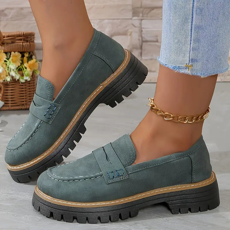 Clara™ | Mocassins Classiques Femme - Élégance et Confort Intemporels