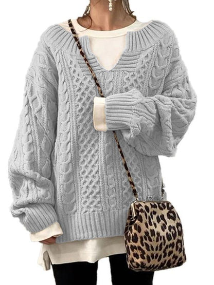 Linette | Pull en Maille Élégant et Décontracté lunnav