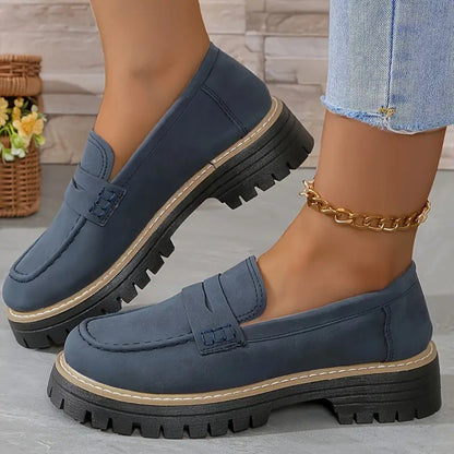 Clara™ | Mocassins Classiques Femme - Élégance et Confort Intemporels