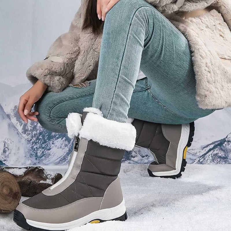 Warm™ | Bottes choux isolantes & antidérapantes — Chaudes et ultra-confortables